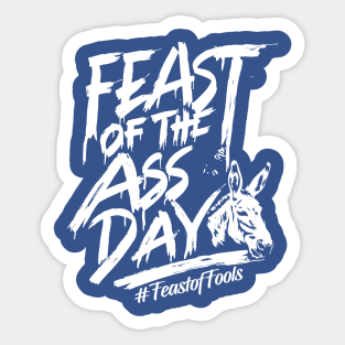 Feast of the Ass Day – January Sticker